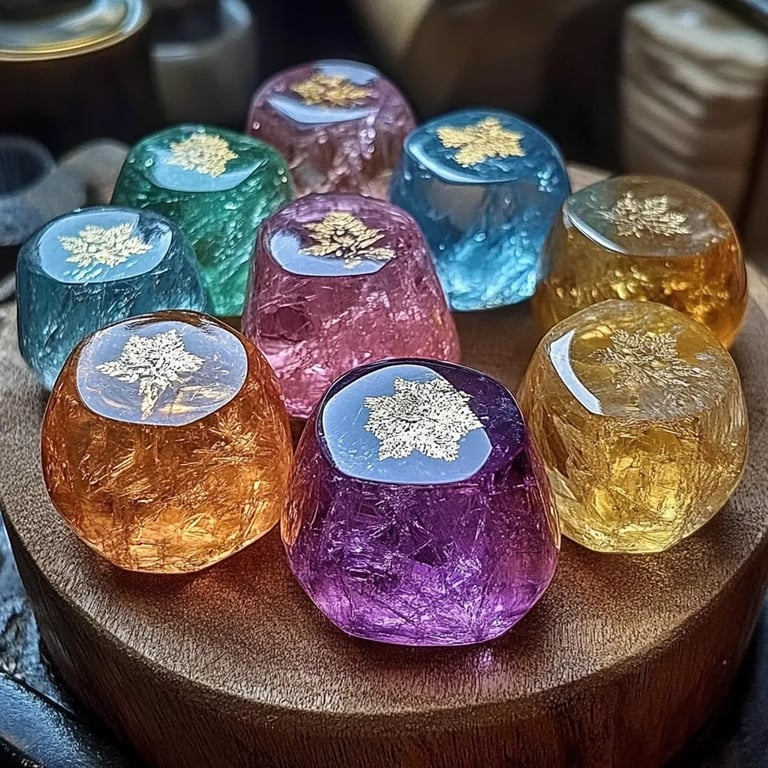 Crafting Color-Changing Crystal Treasure Stones: A Step-by-Step Guide