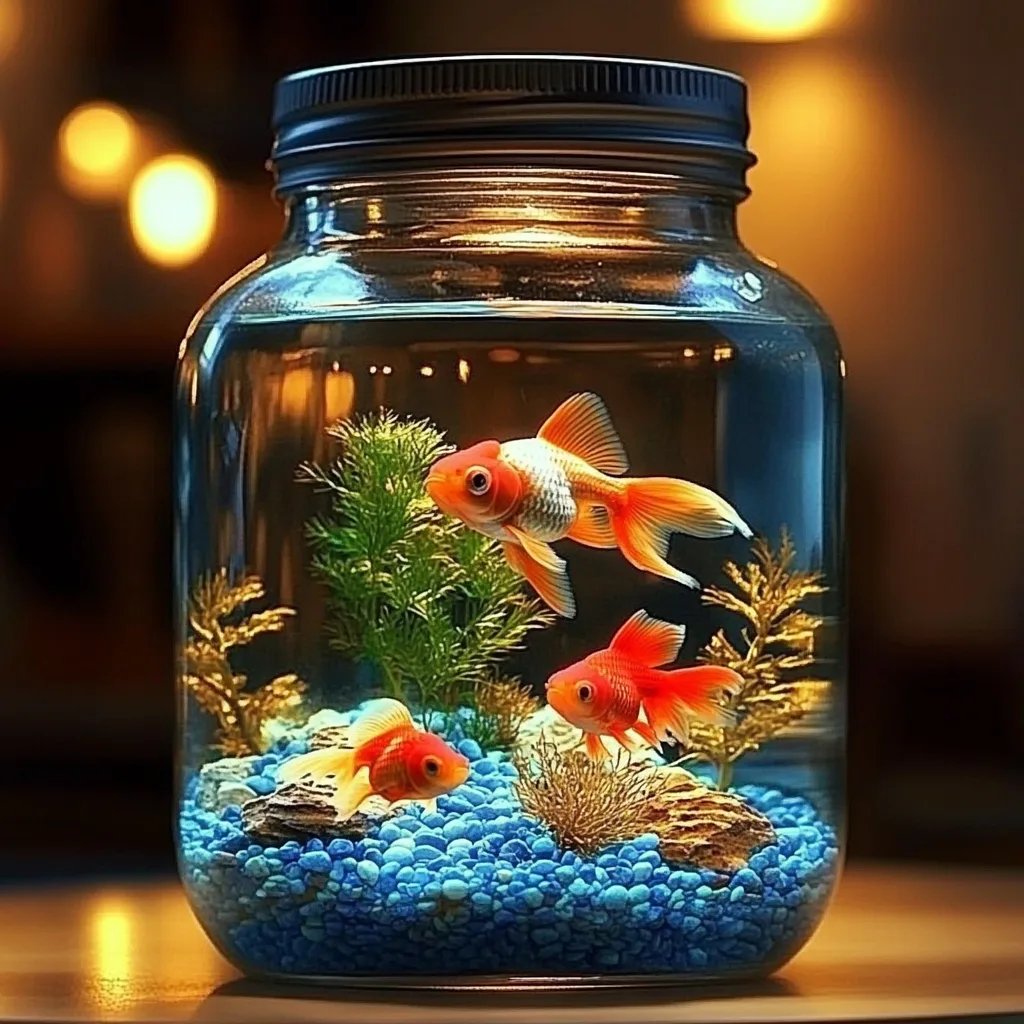 DIY Mason Jar Aquarium: Create Your Own Miniature Underwater World