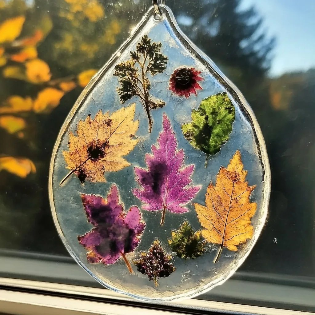 How to Make DIY Nature Suncatchers: A Beautiful Craft for All Seasons
