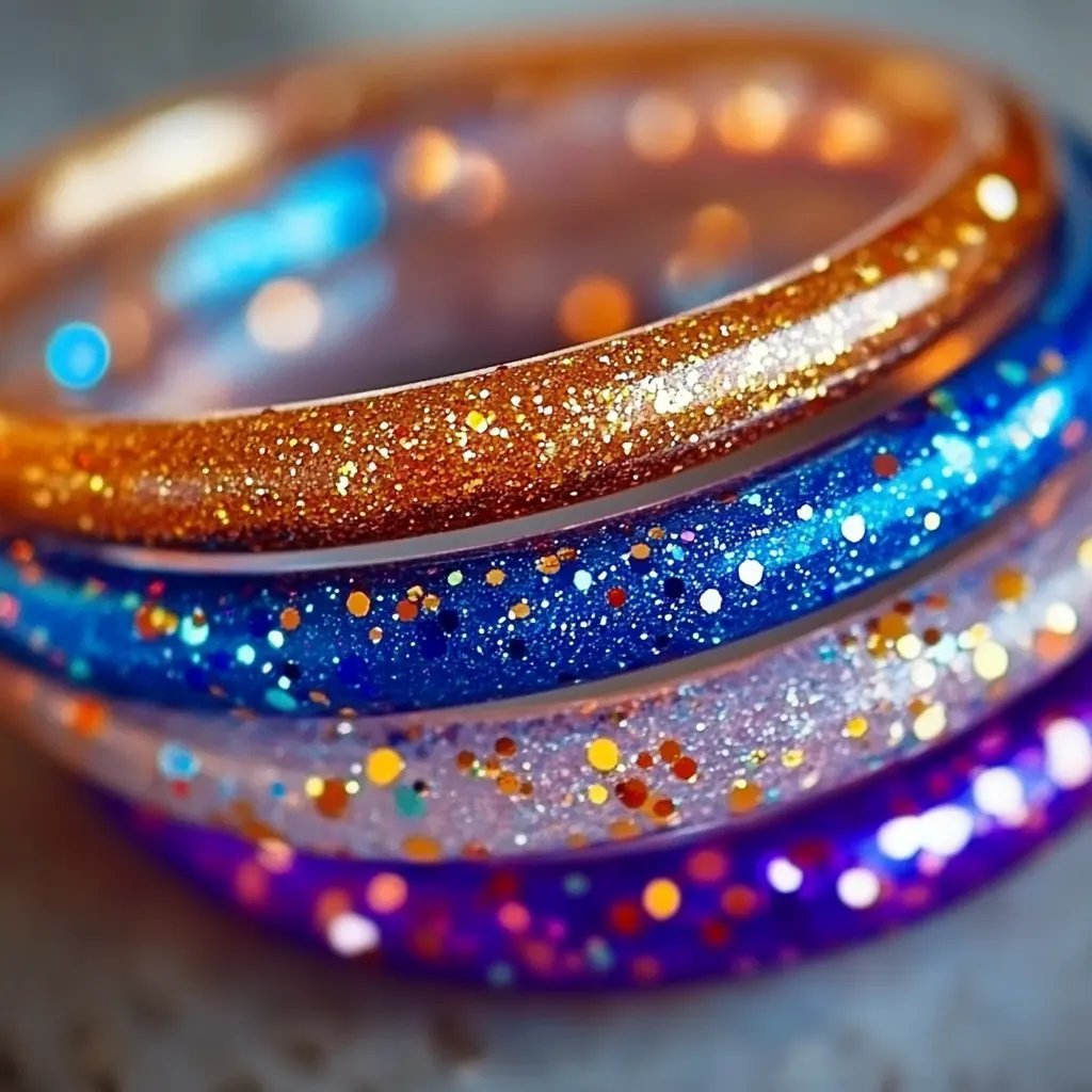 DIY Glitter Tube Bracelets: A Sparkling Craft Adventure