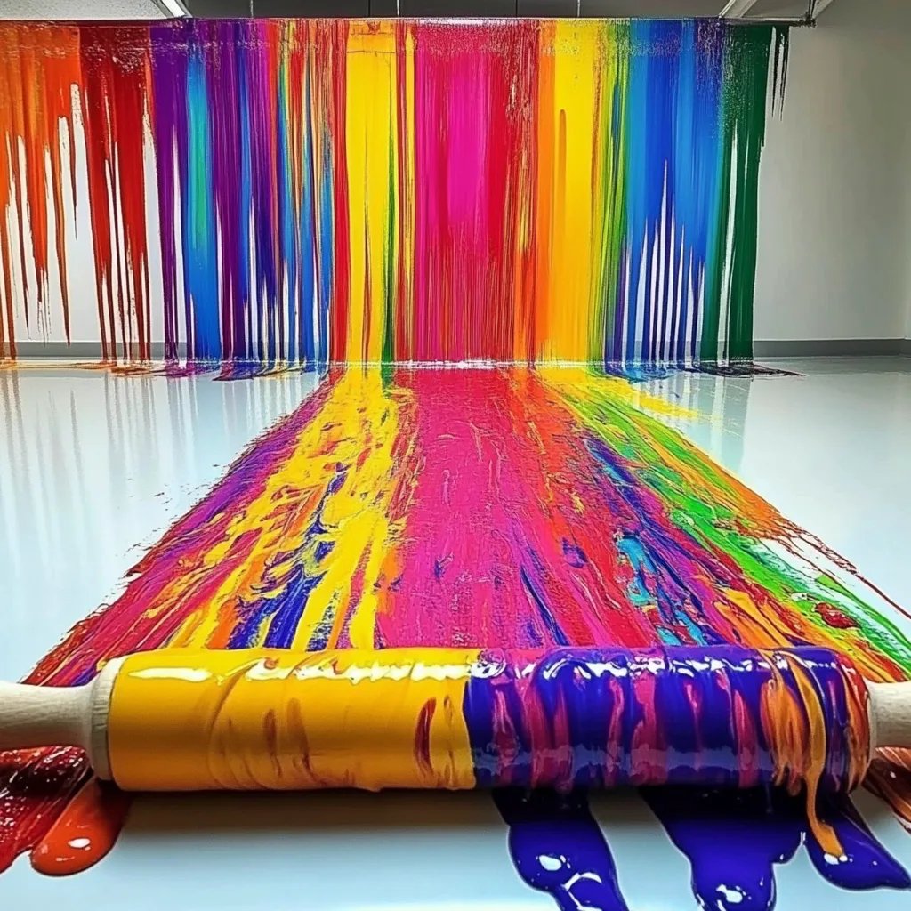 Crafting Magic: How to Make Rainbow Rolling Pin Art