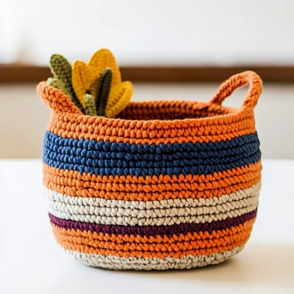 Crochet Basket: An Incredible Essential Guide to 5 Amazing Designs
