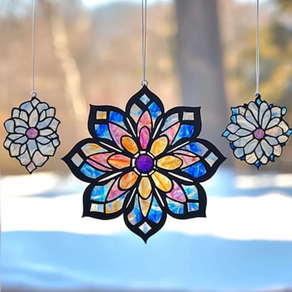 How to Make a Stained Glass Snowflake Suncatcher: Your Ultimate DIY Guide
