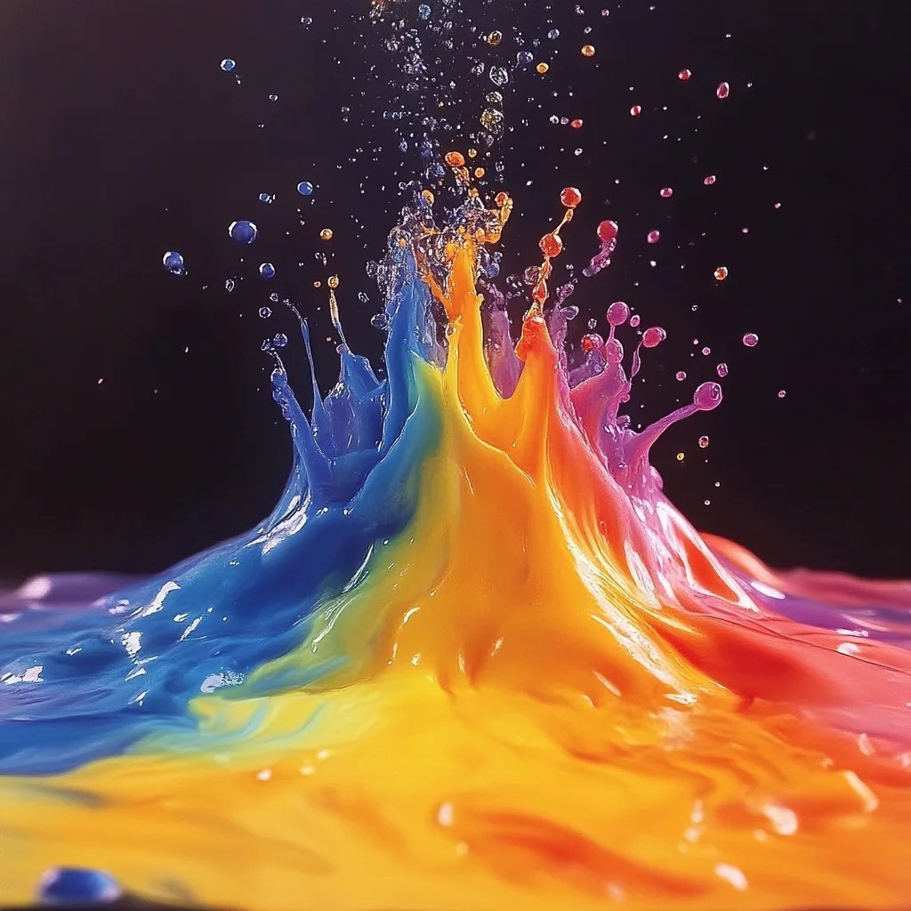 Unleashing the Magic: How to Create a Rainbow Volcano Eruption