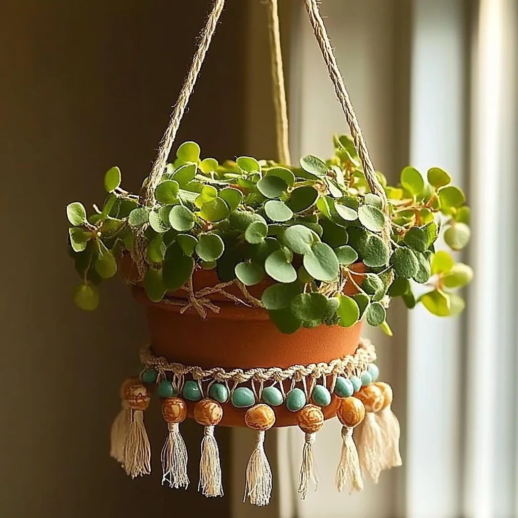How to Make a Stunning Beaded Plant Hanger: A Step-by-Step Guide