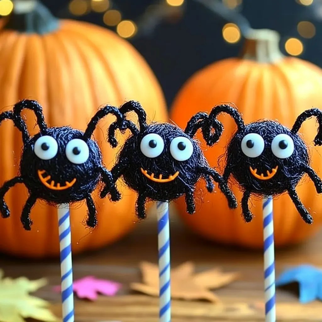 How to Make Spooky Spider Lollipops: A Fun Halloween Craft