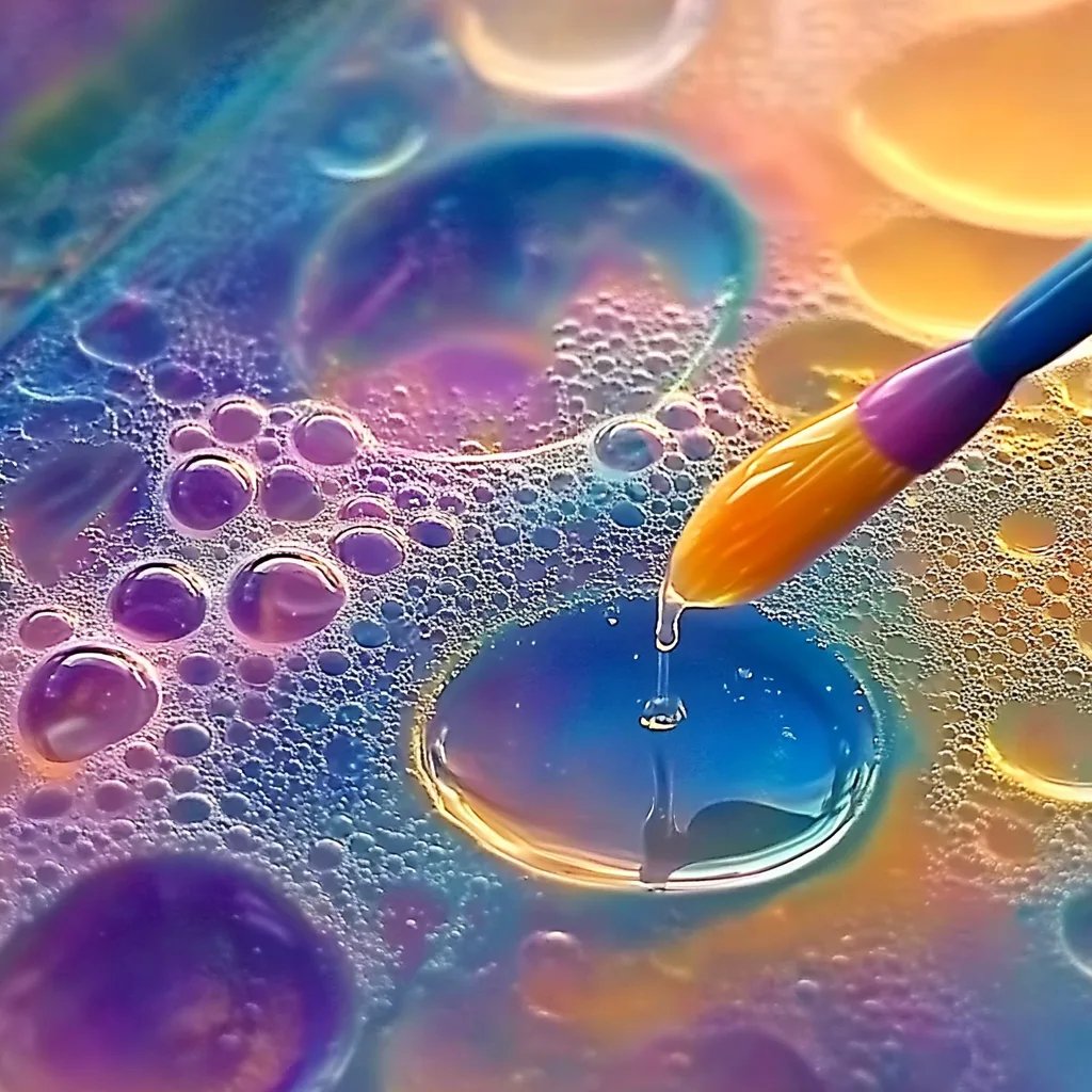 Creating Beautiful Bubble Painting Art: A Step-by-Step Guide