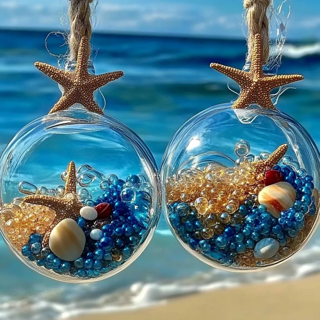 Crafting a Blue Bead Ocean Suncatcher: A Step-by-Step Guide to Bringing the Ocean's Magic into Your Home
