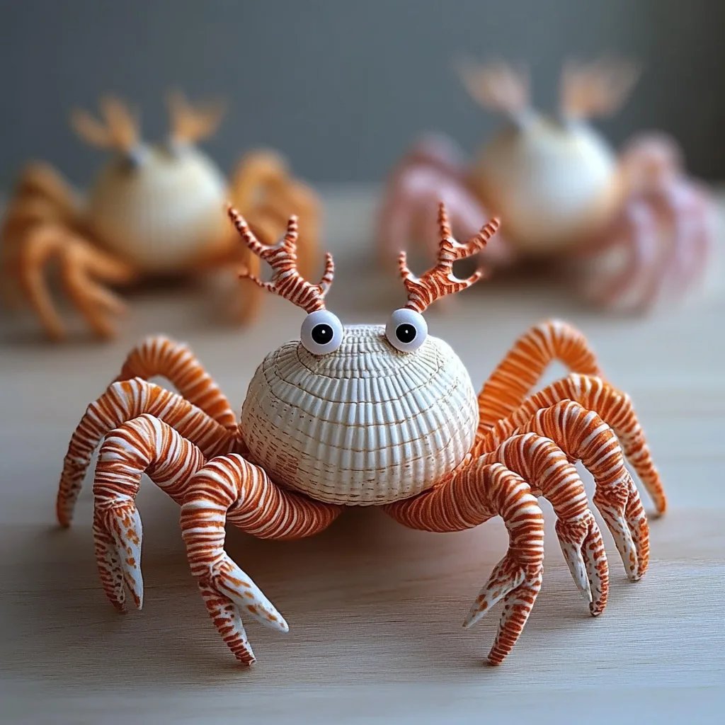 How to Make DIY Seashell Crabs: A Step-by-Step Guide for Craft Lovers