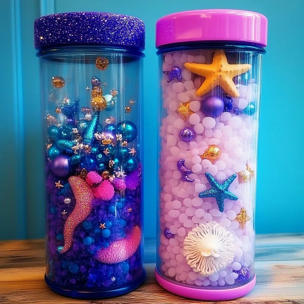 #How to Make Magical Mermaid Sparkle Sensory Bottles