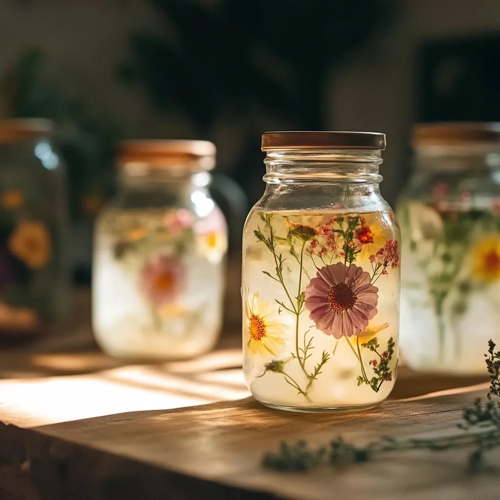 DIY Flower Gel Air Freshener Jars: The Ultimate Amazing Guide