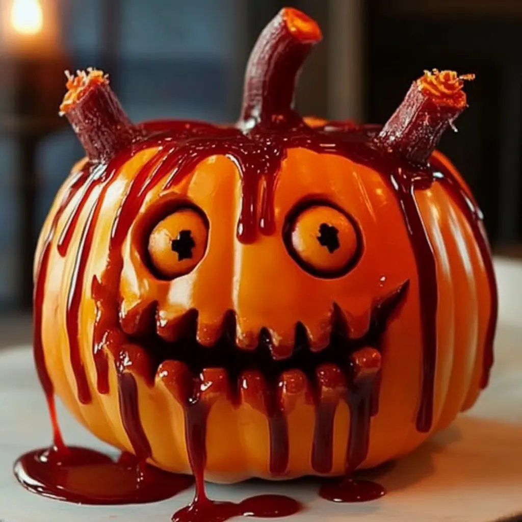 How to Make Bloodied Pumpkin with Candy Fingers: A Step-by-Step Guide