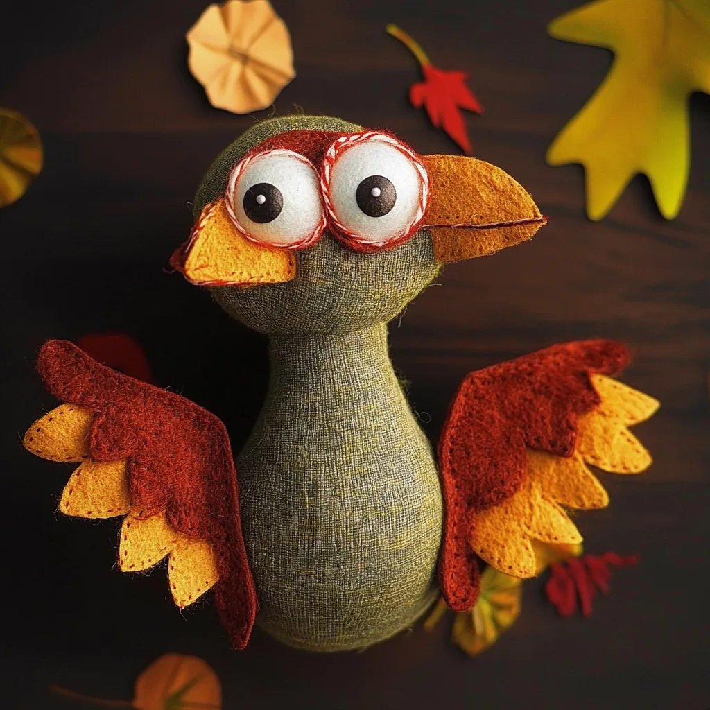 DIY Felt Turkey: An Incredible Ultimate Craft with 5 Amazing Steps