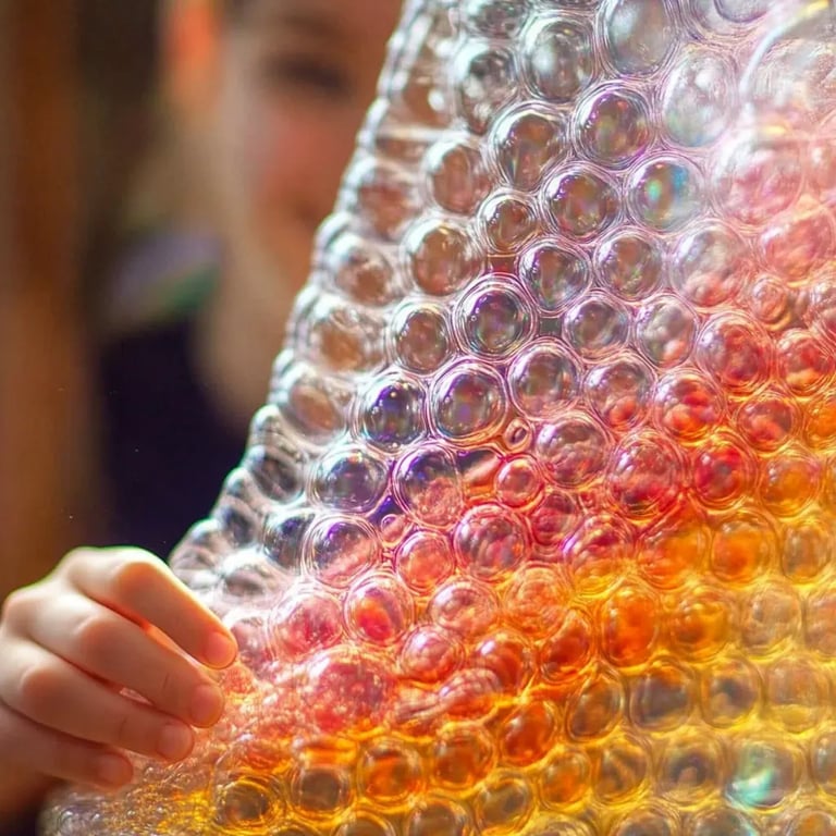 Create Colorful Bubble Towers: A Step-by-Step Guide to Crafting Fun