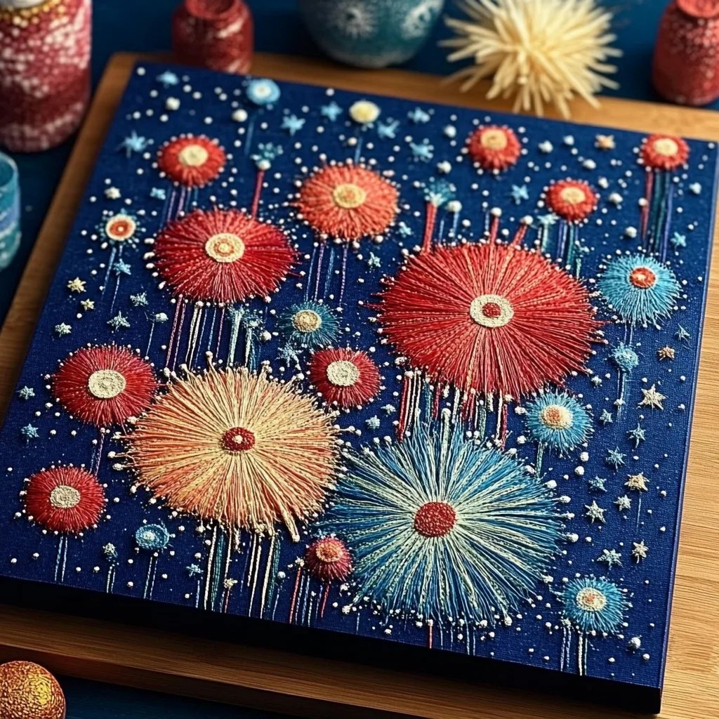 How to Make Puffy Painted Fireworks: A Step-by-Step Guide