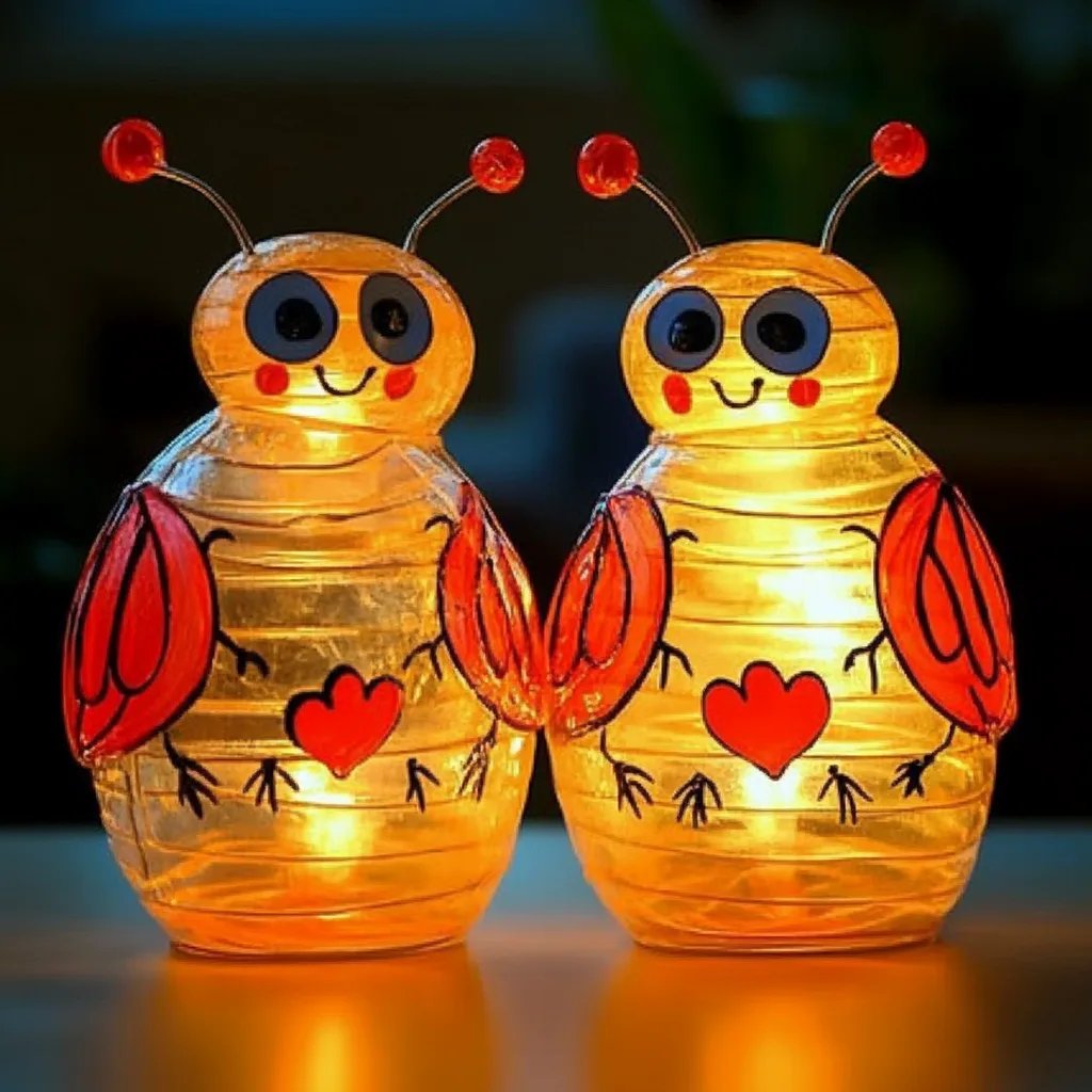 Crafting Water Bottle Love Bugs: A Step-By-Step Guide to Adorable Recycled Art