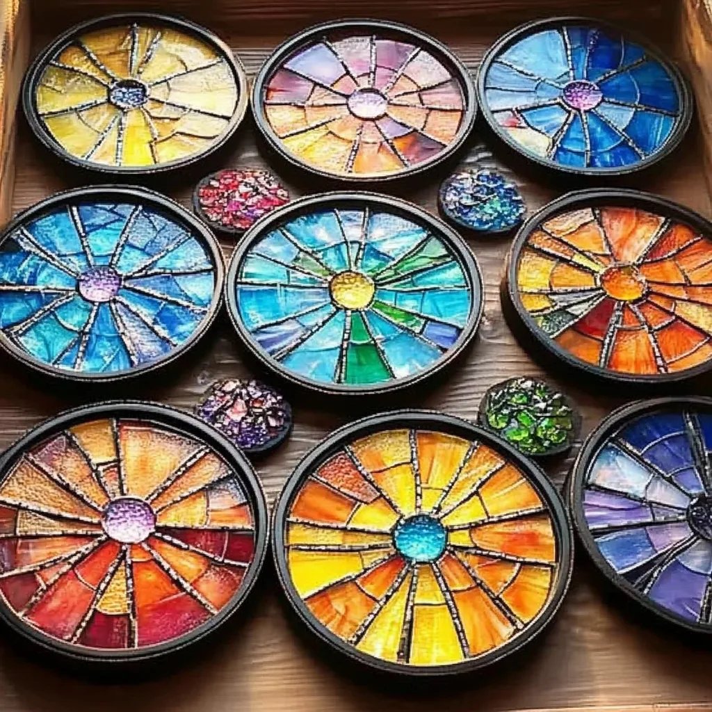 How to Make Stained Glass Glue Window Art: A Crafting Journey