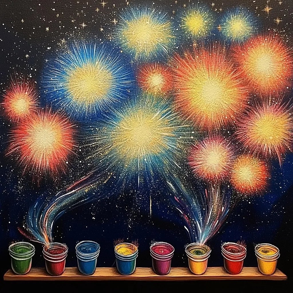 How to Make Stunning Firework Salt Paintings for Kids: A Creative Guide for Fun and Learning
