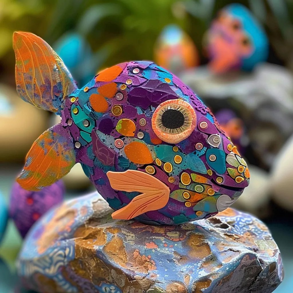 Colorful Stone Fish Craft: An Incredible Ultimate Guide with 7 Tips