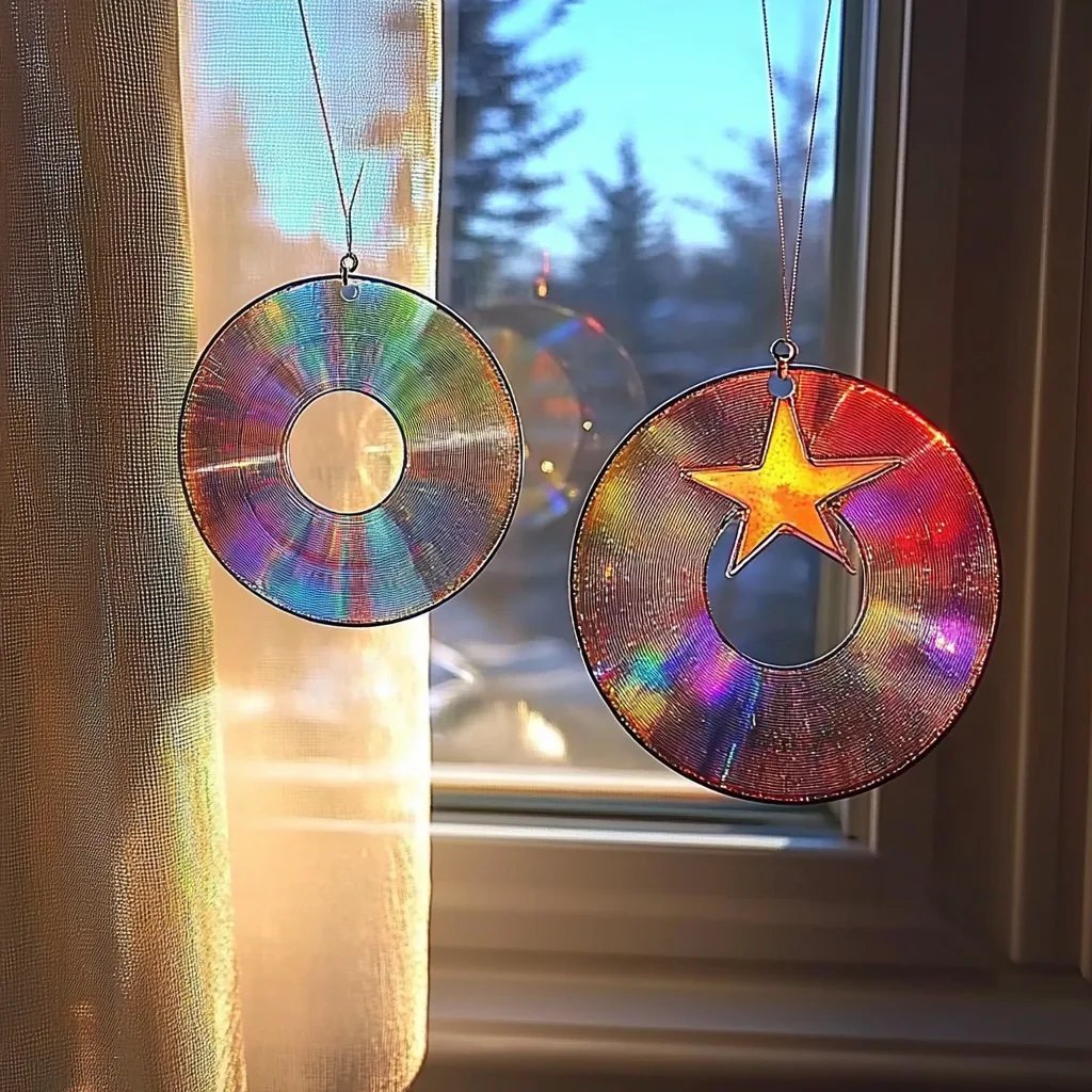 Crafting a DIY CD Suncatcher: Your Step-by-Step Guide to a Sparkling Home Decor