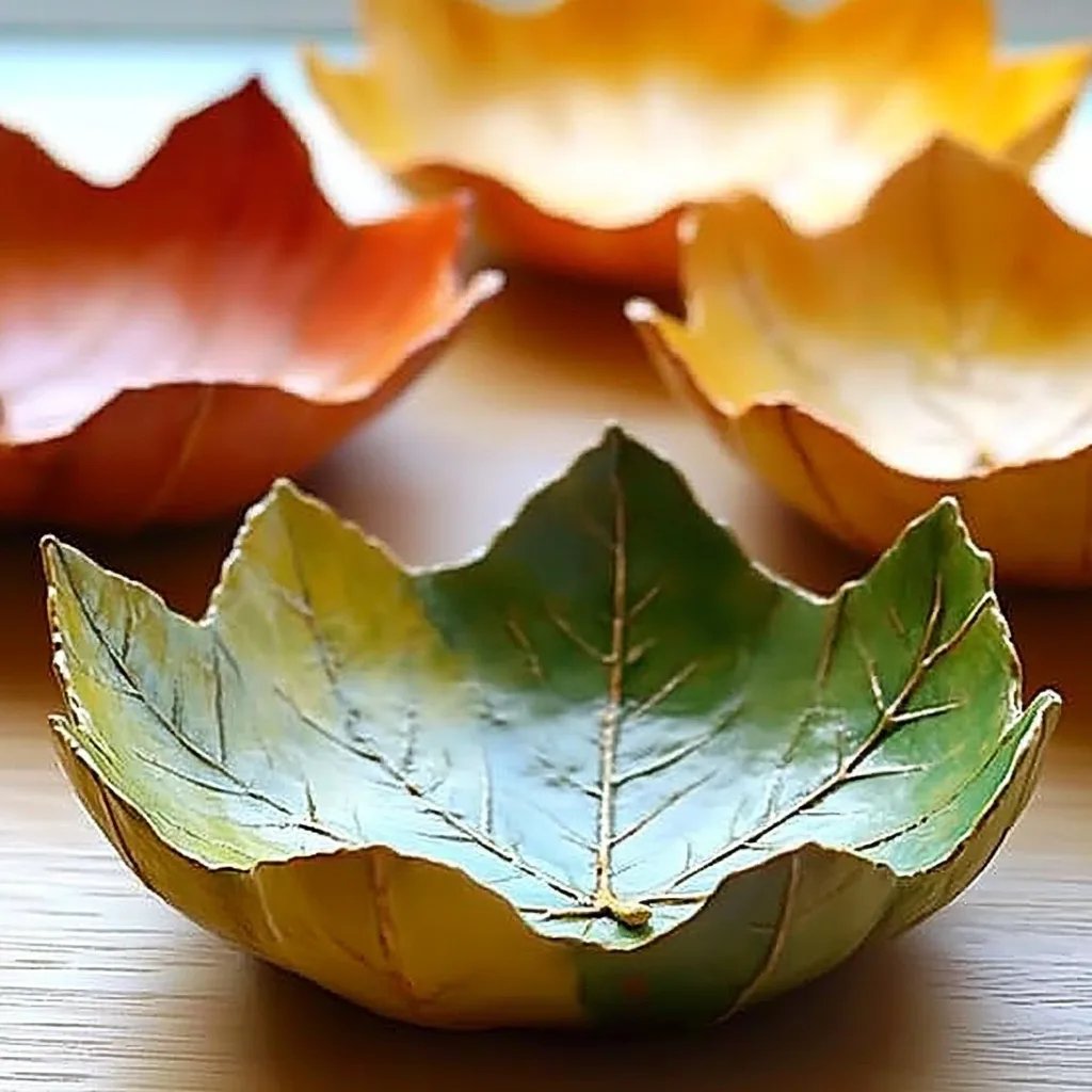 Crafting a Gorgeous Clay Leaf Bowl: A Step-by-Step Guide
