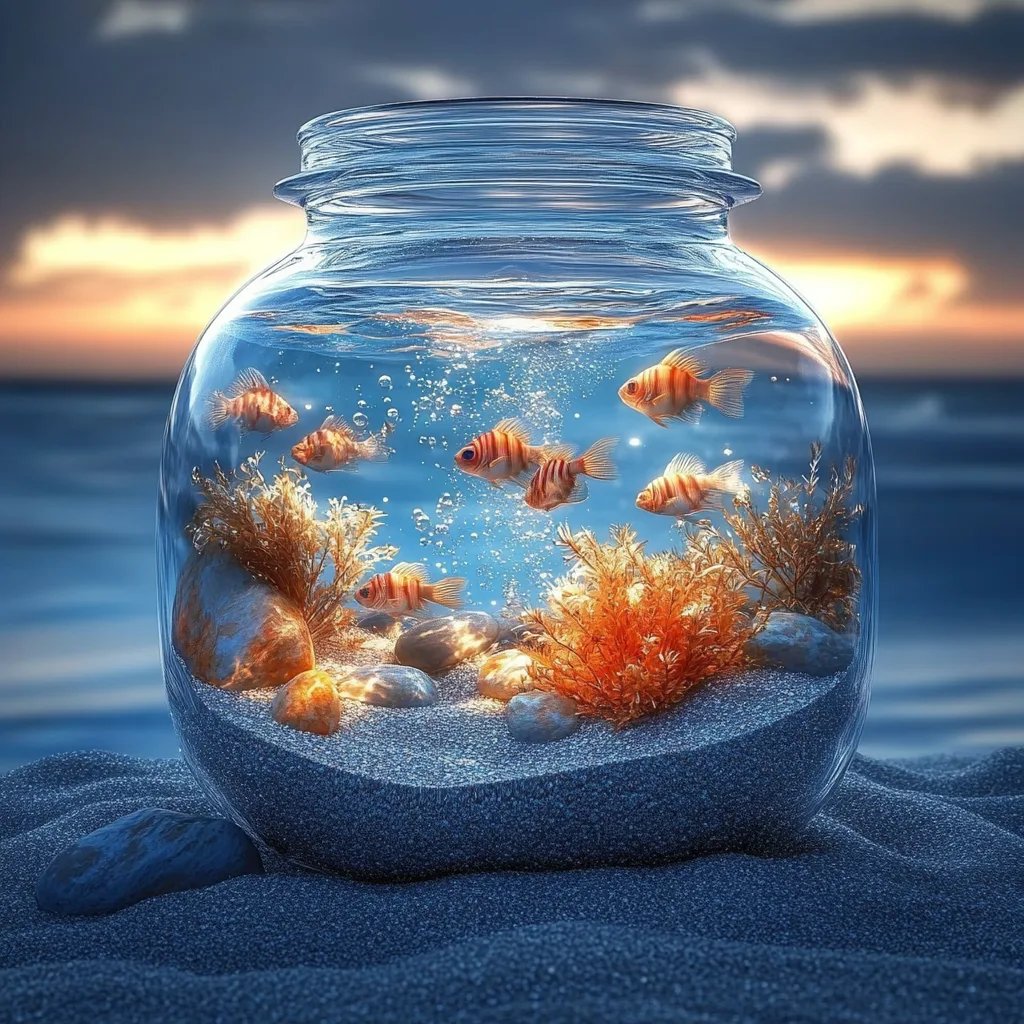 Crafting a Magical Glittery Ocean Snow Globe: A Comprehensive Guide