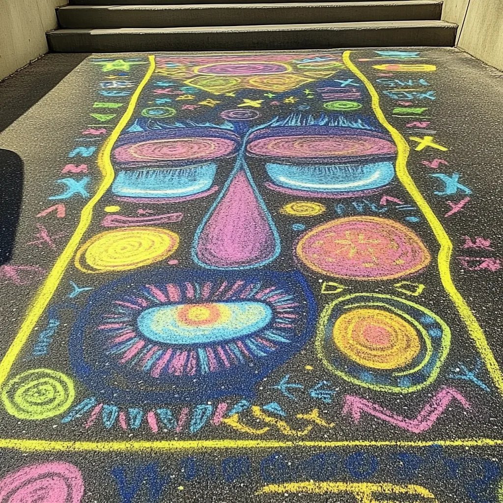 Sidewalk Chalk Art: An Amazing Ultimate Guide to 7 Techniques