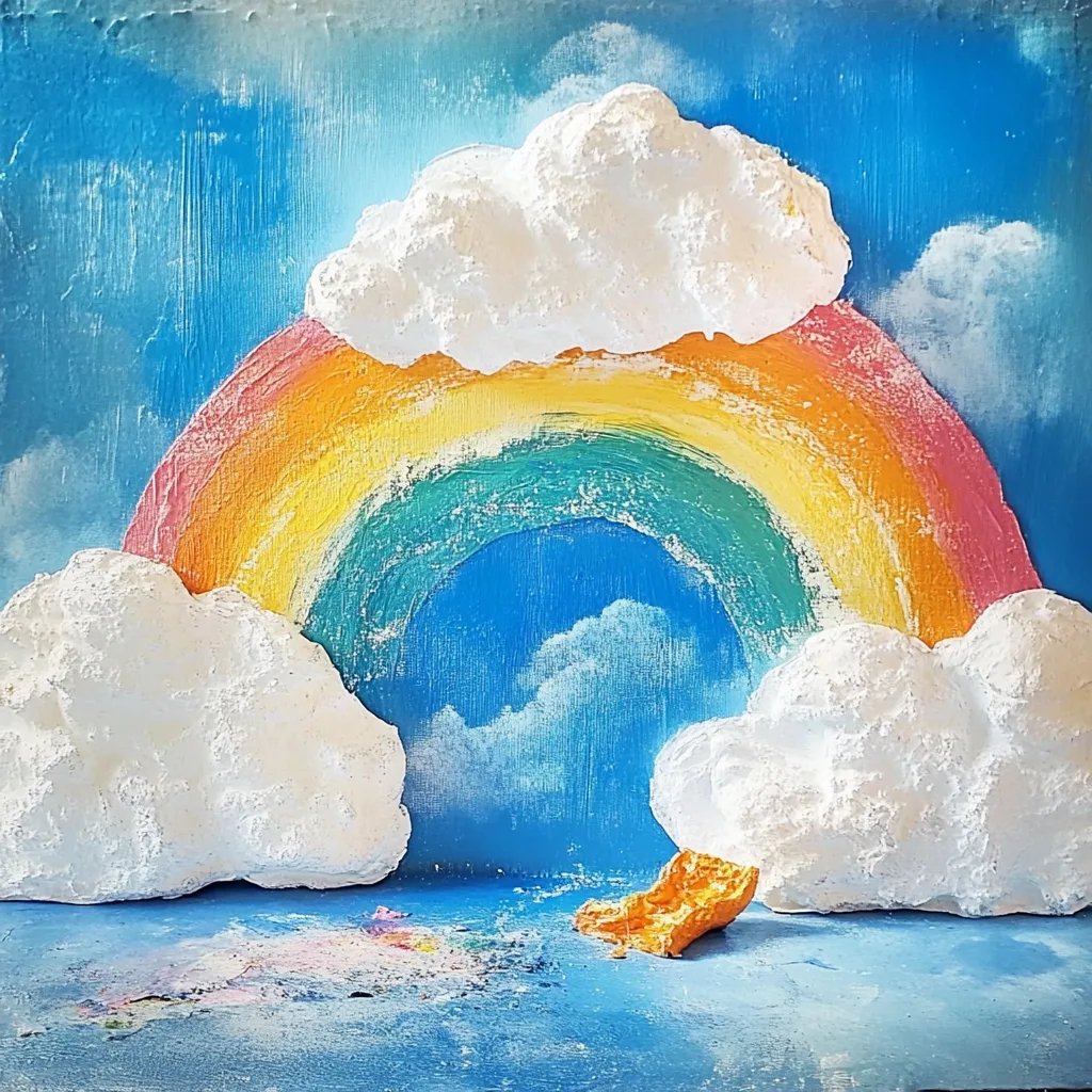 Puffy Clouds & Rainbows Paint: An Incredible 7-Step Recipe