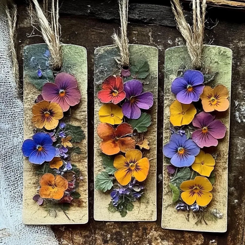 Crafting Beauty: How to Make Pressed Flower Bookmarks