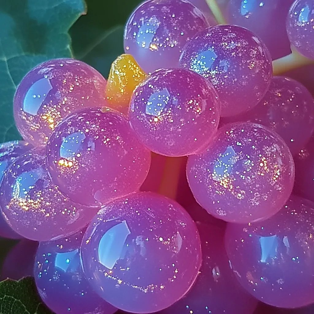How to Make Cotton Candy Glitter Grapes: A Sweet and Sparkling Treat