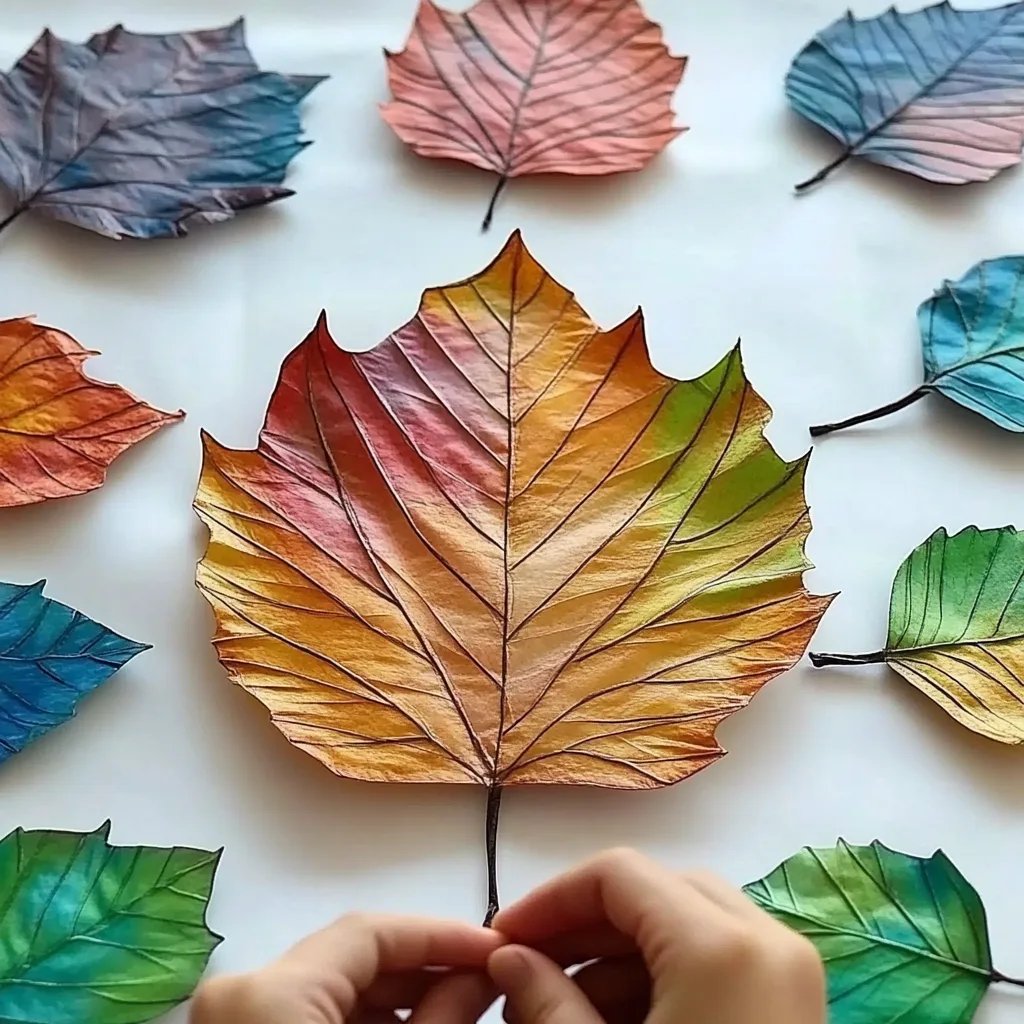 How to Make Coffee Filter Leaves: A Crafting Journey